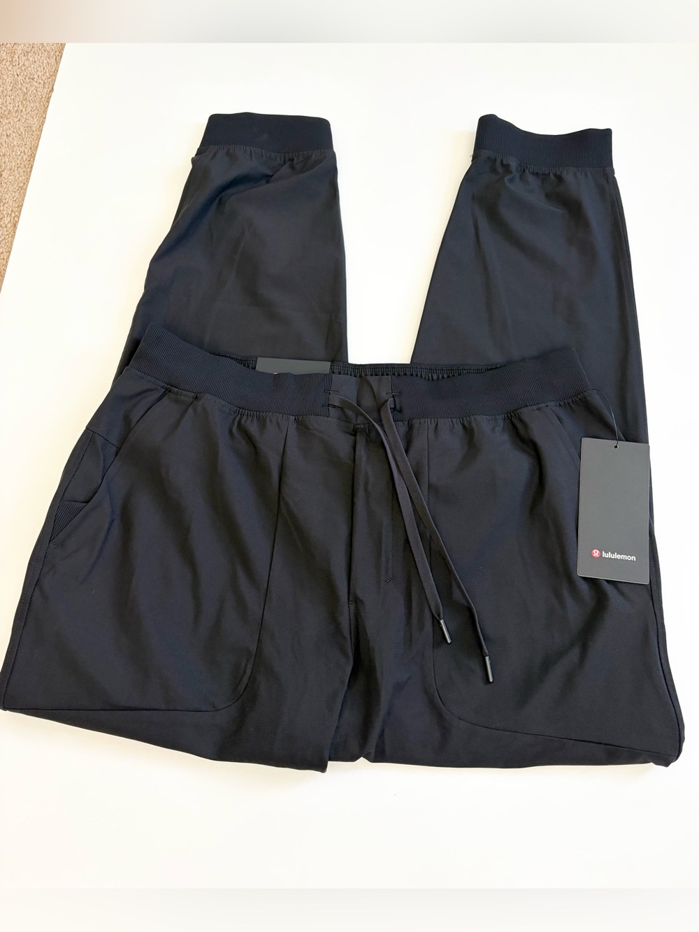 Lululemon Men’s ABC Jogger Pants Black Size XXL New with Tags